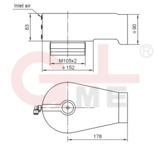 Aluminium Alloy Vapor Recovery Valve for Oil Tank