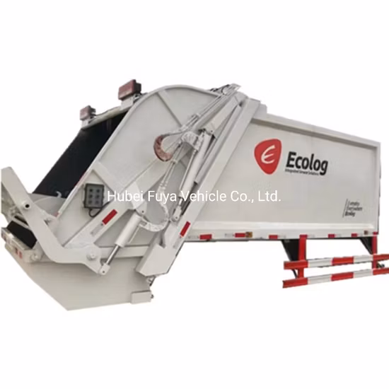 Parte superior de 10 metros cúbicos para camión de basura compactador