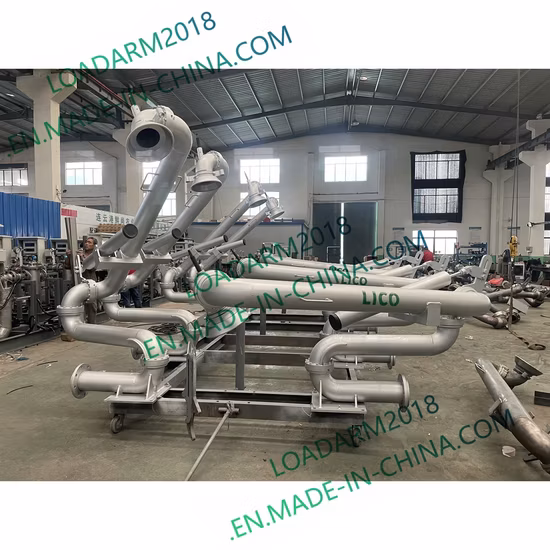 Brazo de carga terrestre Al1401 para sistema de carga de camiones cisterna