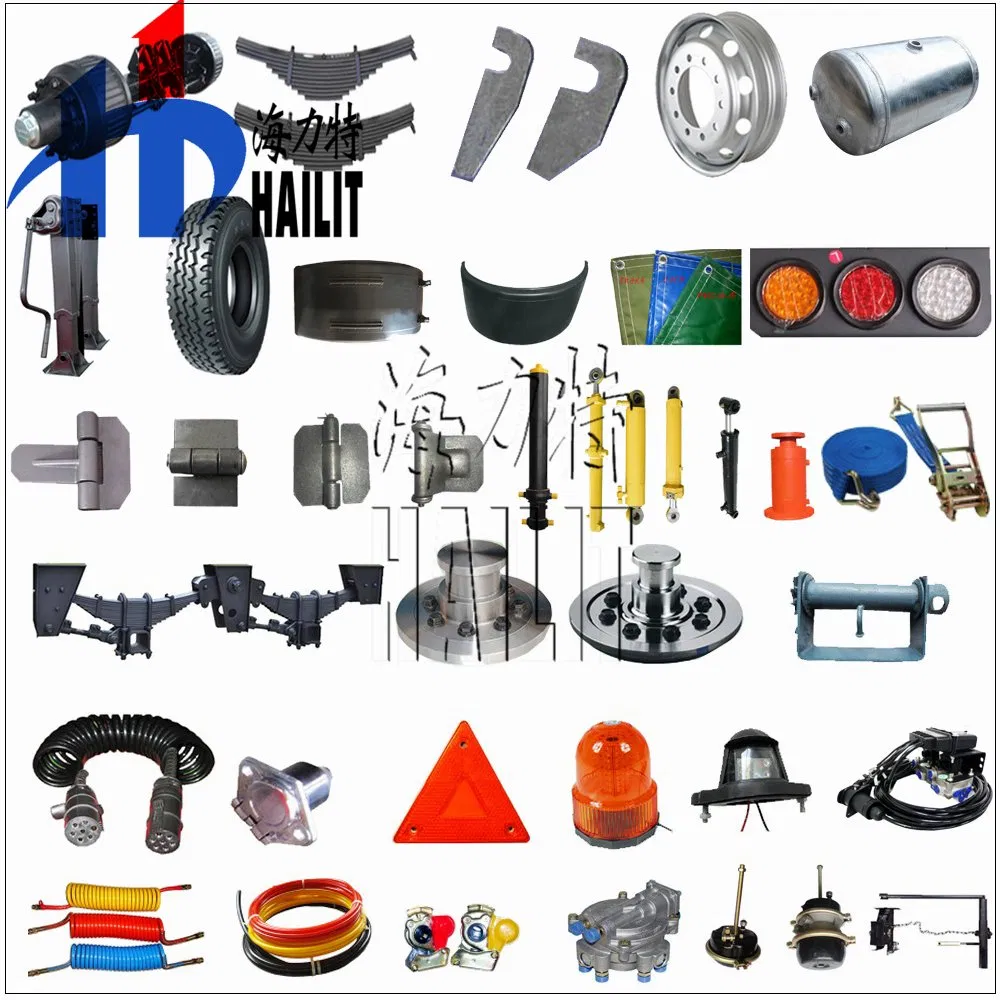 Componentes del remolque con barra de tiro ODM/ OEM CKD/ SKD (03)